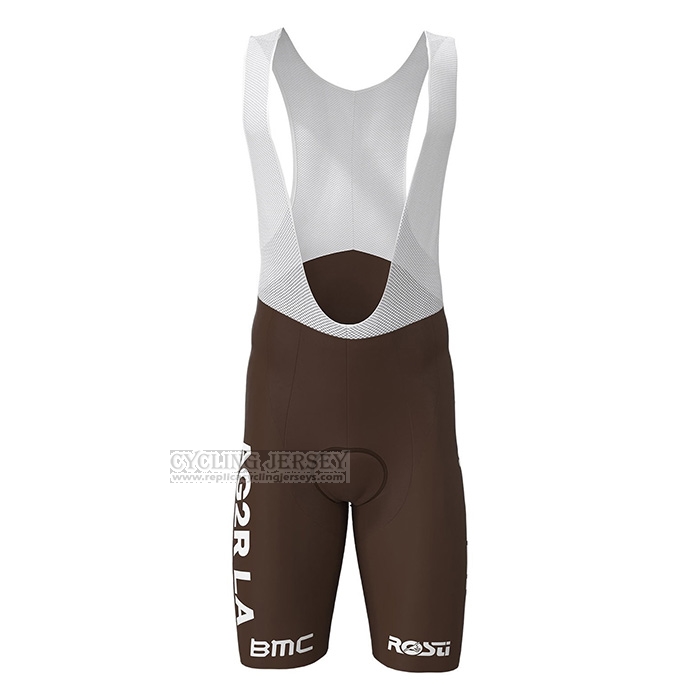 2022 Cycling Jersey Ag2r La Mondiale White Short Sleeve and Bib Short